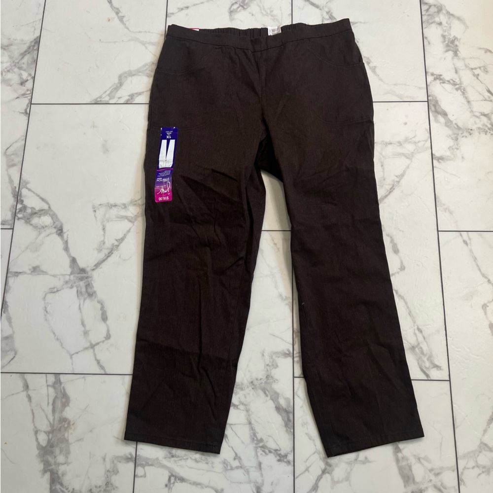 Just My Size Brown Cropped Pants